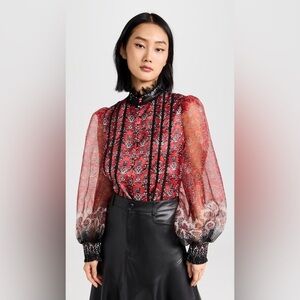 Alice and Olivia Bettina Top